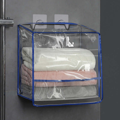 Foldable waterproof storage bag for bathroom clothes, designed to keep your laundry organized and dry. Compact, durable, and water-resistant, perfect for storing towels, clothes, or toiletries in the bathroom